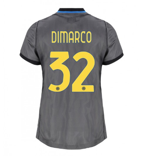 Inter Milan Federico Dimarco #32 Alternativní Dres pro Dámské 2026-27 Krátký Rukáv Inter Milan Federico Dimarco #32 Alternativní Dres pro Dámské 2026-27 Krátký Rukáv